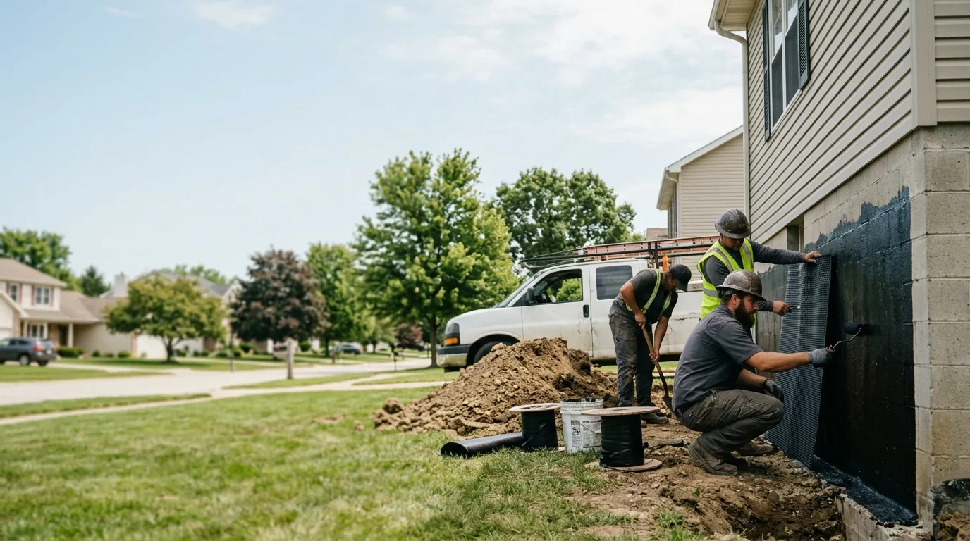 Basement Waterproofing in Crescent, IA near me